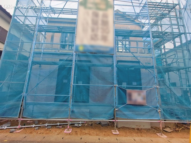 千葉県松戸市六高台7丁目の新築戸建て上棟写真 2026年1月20日撮影