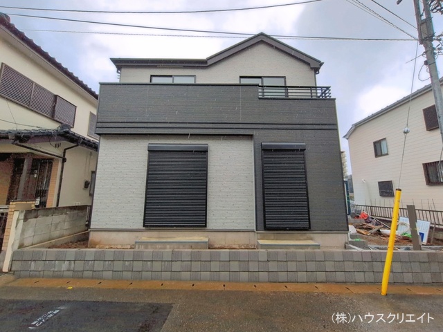 千葉県松戸市六高台7丁目の新築戸建て外構写真 2026年3月25日撮影