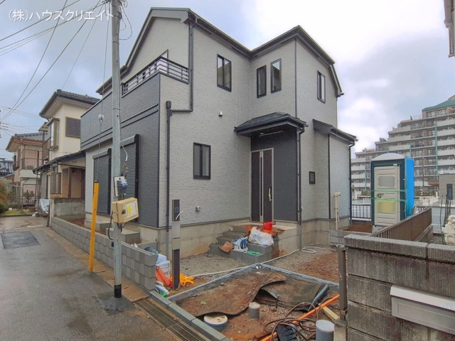 千葉県松戸市六高台7丁目の新築戸建て外構写真 2026年3月25日撮影