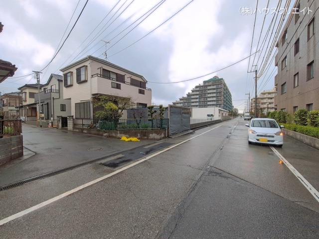 千葉県松戸市六高台7丁目の新築戸建て外構写真 2026年3月25日撮影