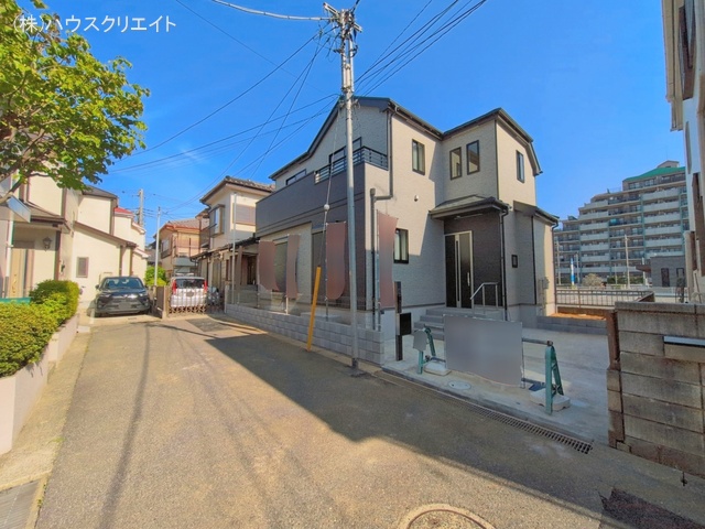 千葉県松戸市六高台7丁目の新築戸建て完成写真 2026年4月16日撮影