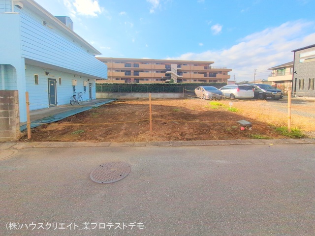 千葉県柏市あかね町の新築戸建て更地・土地写真 2025年12月18日撮影