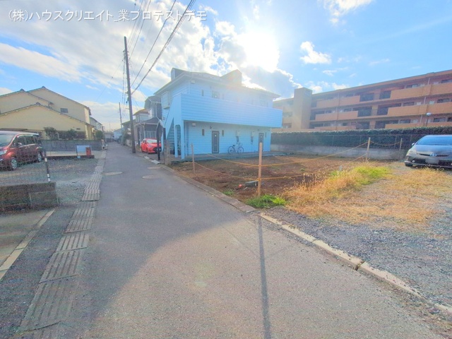 千葉県柏市あかね町の新築戸建て更地・土地写真 2025年12月18日撮影