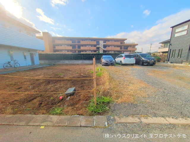 千葉県柏市あかね町の新築戸建て更地・土地写真 2025年12月18日撮影
