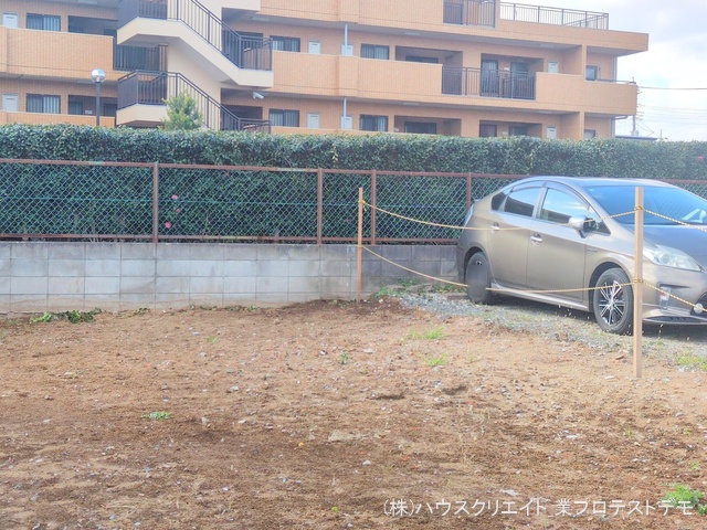 千葉県柏市あかね町の新築戸建て更地・土地写真 2025年12月18日撮影
