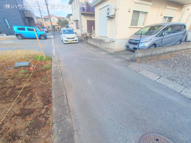 千葉県柏市あかね町の新築戸建て更地・土地写真 2025年12月18日撮影