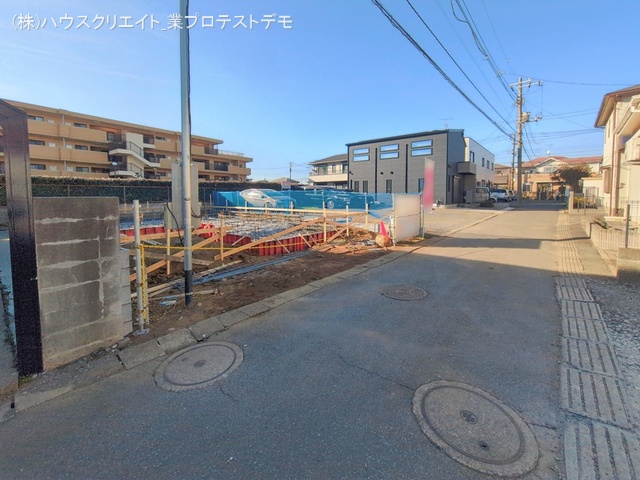千葉県柏市あかね町の新築戸建て基礎写真 2026年2月3日撮影