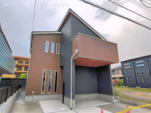 千葉県柏市あかね町の新築戸建て完成写真 2026年4月22日撮影