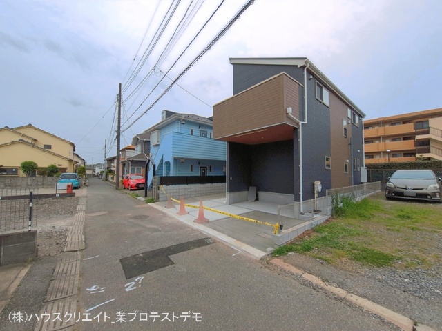 千葉県柏市あかね町の新築戸建て完成写真 2026年4月22日撮影