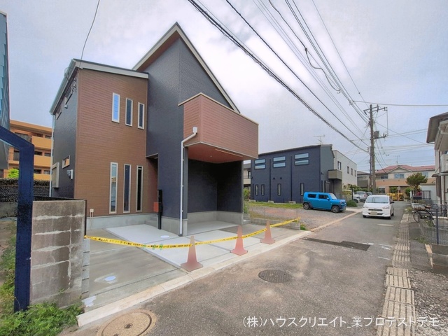 千葉県柏市あかね町の新築戸建て完成写真 2026年4月22日撮影