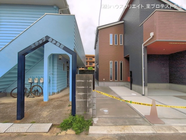 千葉県柏市あかね町の新築戸建て完成写真 2026年4月22日撮影