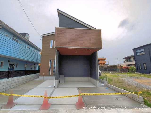 千葉県柏市あかね町の新築戸建て完成写真 2026年4月22日撮影