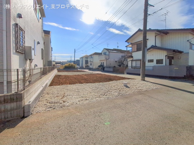 千葉県野田市山崎の新築戸建て更地・土地写真 2026年1月4日撮影