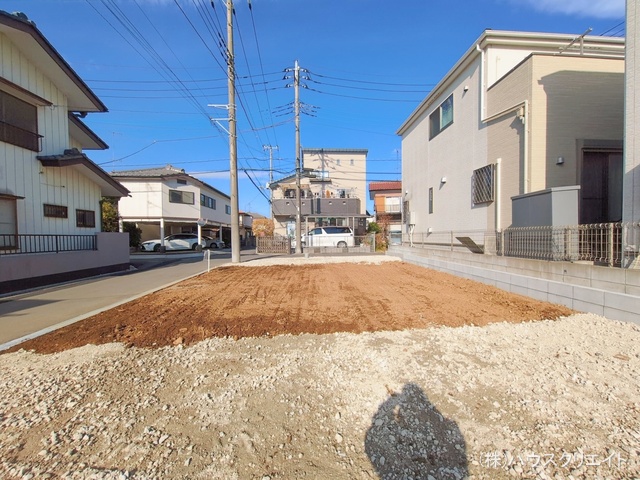 千葉県野田市山崎の新築戸建て更地・土地写真 2026年1月4日撮影