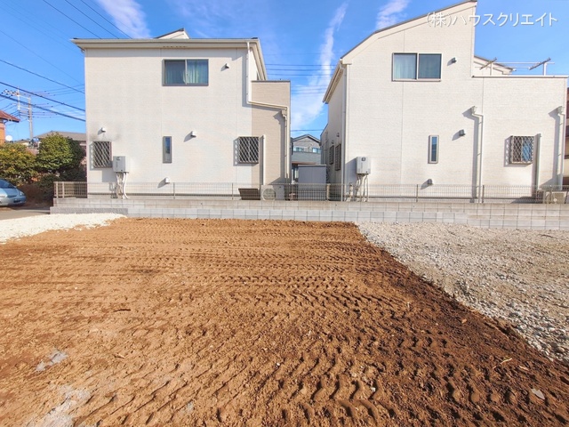 千葉県野田市山崎の新築戸建て更地・土地写真 2026年1月4日撮影