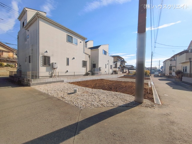 千葉県野田市山崎の新築戸建て更地・土地写真 2026年1月4日撮影