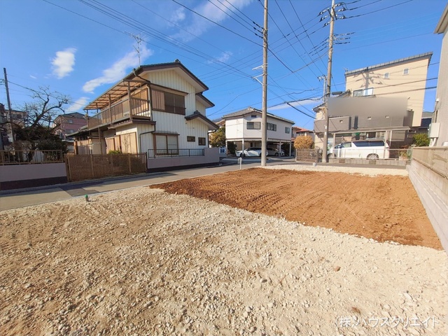 千葉県野田市山崎の新築戸建て更地・土地写真 2026年1月4日撮影