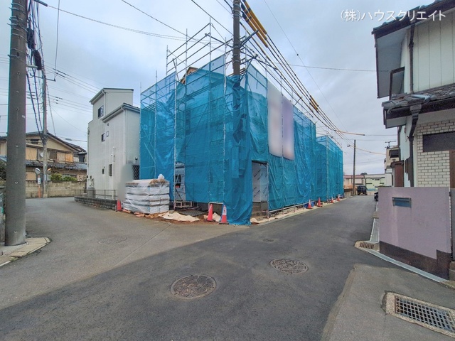 千葉県野田市山崎の新築戸建てシート写真 2026年2月25日撮影