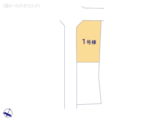 千葉県野田市山崎の新築戸建て全体区画図 ※図面と異なる場合は現況を優先