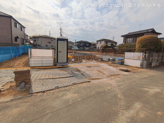 千葉県野田市桜台の新築戸建て基礎写真 2026年2月15日撮影