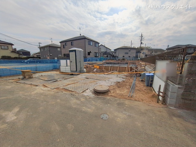 千葉県野田市桜台の新築戸建て基礎写真 2026年2月15日撮影