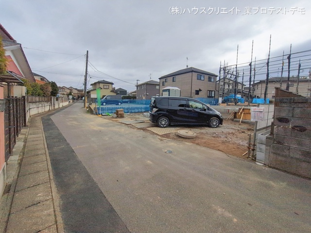 千葉県野田市桜台の新築戸建て基礎写真 2026年2月25日撮影