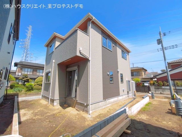 千葉県野田市桜台の新築戸建て外構写真 2026年4月16日撮影