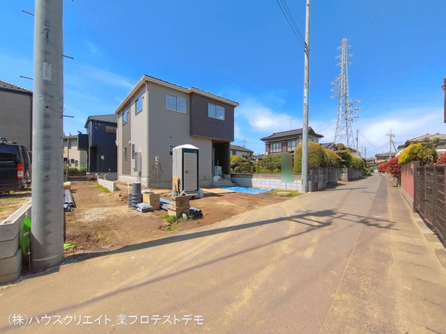 千葉県野田市桜台の新築戸建て外構写真 2026年4月16日撮影