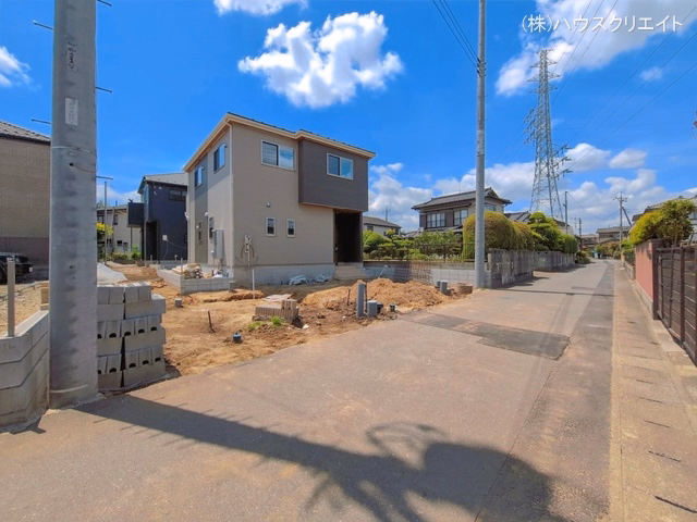 千葉県野田市桜台の新築戸建て外構写真 2026年5月11日撮影