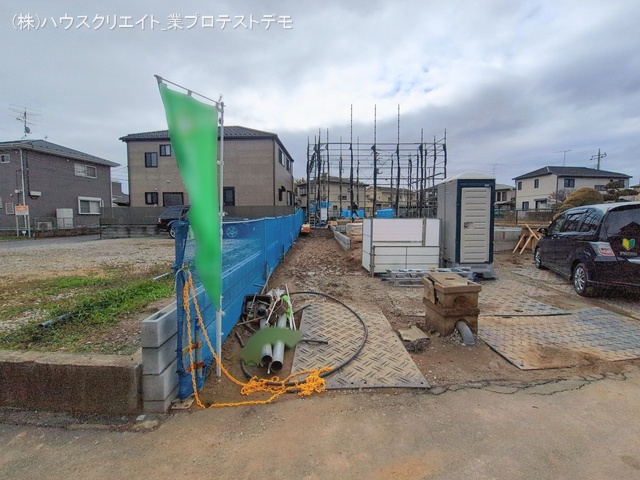 千葉県野田市桜台の新築戸建て基礎写真 2026年2月25日撮影