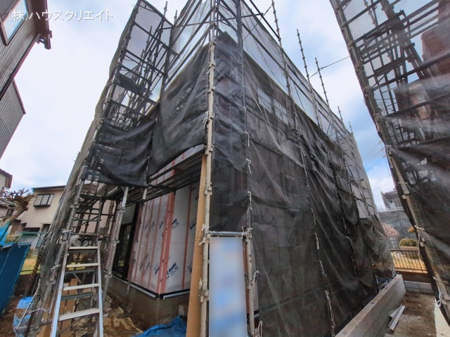 千葉県野田市桜台の新築戸建てシート写真 2026年3月17日撮影