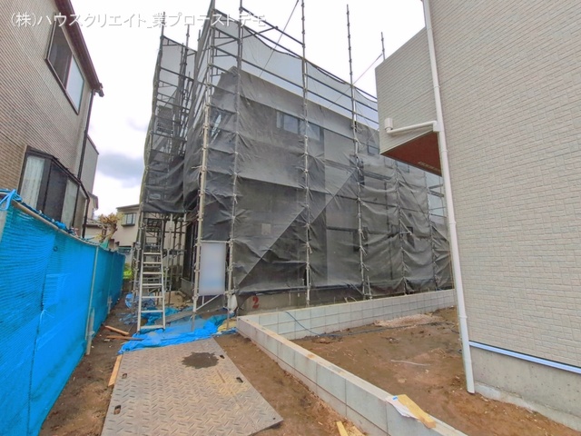 千葉県野田市桜台の新築戸建てシート写真 2026年3月31日撮影