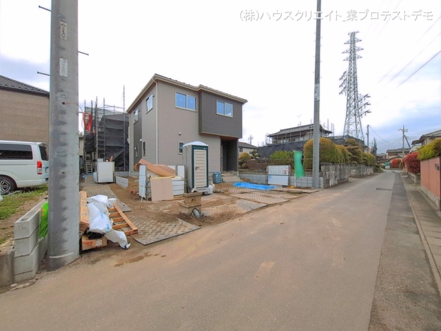 千葉県野田市桜台の新築戸建てシート写真 2026年3月31日撮影