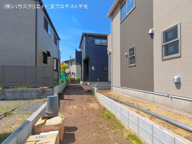 千葉県野田市桜台の新築戸建て外構写真 2026年4月16日撮影