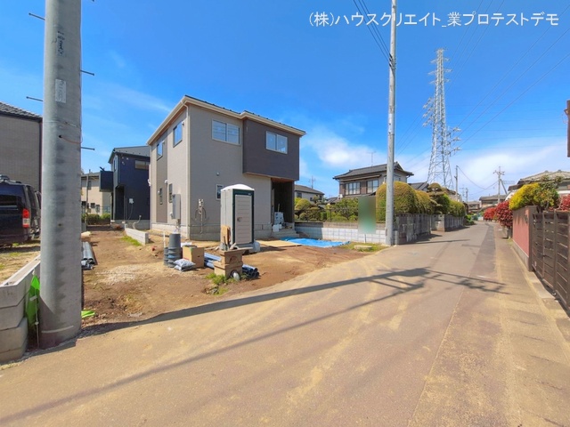 千葉県野田市桜台の新築戸建て外構写真 2026年4月16日撮影