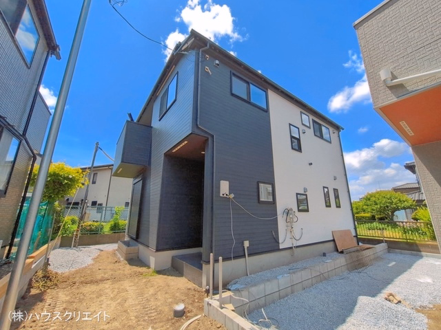 千葉県野田市桜台の新築戸建て外構写真 2026年5月11日撮影