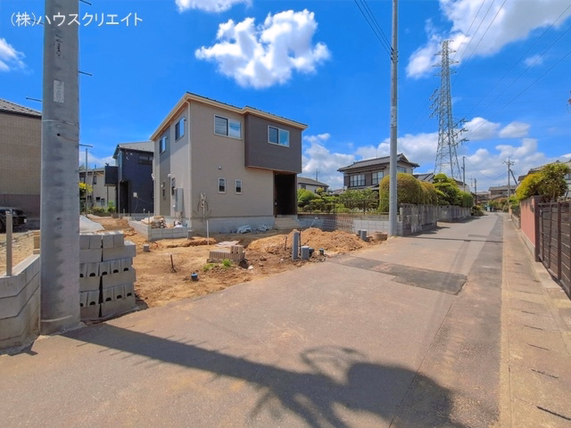 千葉県野田市桜台の新築戸建て外構写真 2026年5月11日撮影