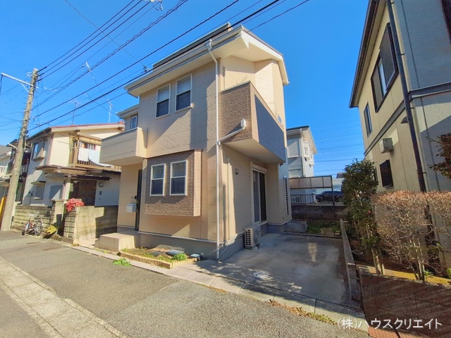 千葉県松戸市西馬橋4丁目の中古戸建て完成写真 2026年1月8日撮影