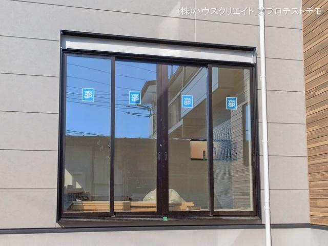 千葉県松戸市千駄堀の新築戸建て外構写真 2026年1月4日撮影