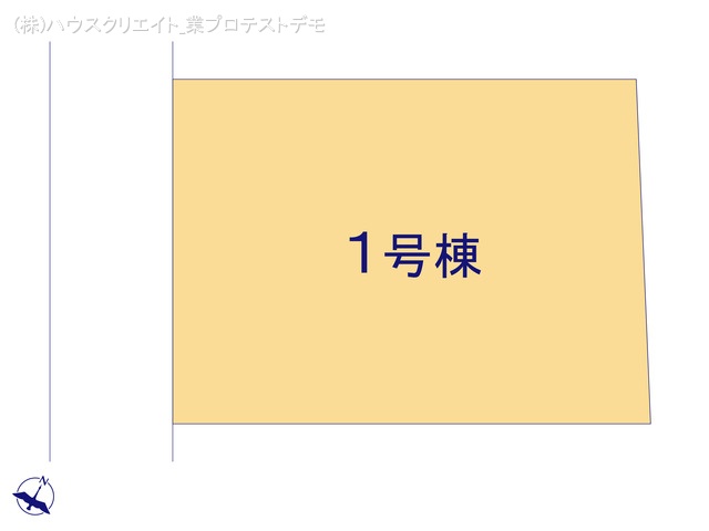 千葉県松戸市千駄堀の新築戸建て全体区画図 ※図面と異なる場合は現況を優先