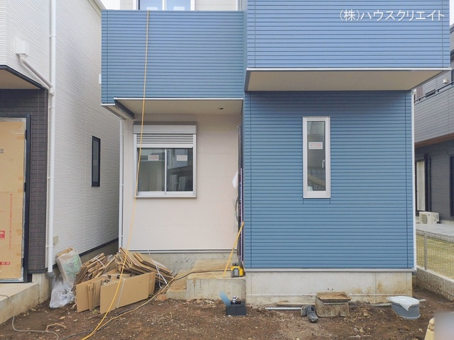 千葉県市川市柏井町１丁目の新築戸建て外構写真 2026年1月6日撮影