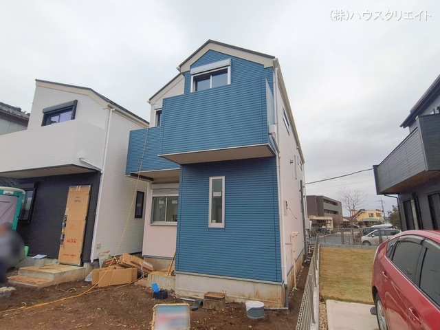 千葉県市川市柏井町１丁目の新築戸建て外構写真 2026年1月6日撮影
