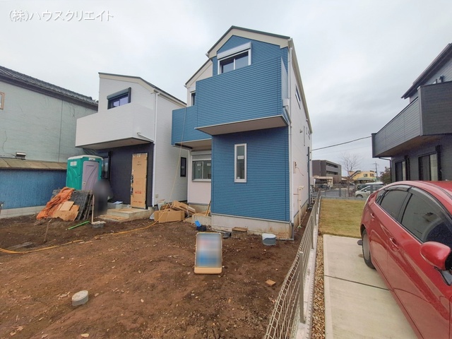 千葉県市川市柏井町１丁目の新築戸建て外構写真 2026年1月6日撮影