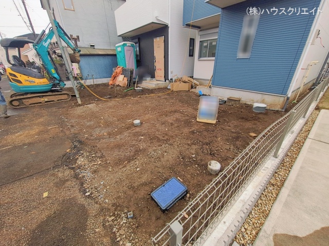 千葉県市川市柏井町１丁目の新築戸建て外構写真 2026年1月6日撮影