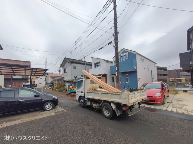 千葉県市川市柏井町１丁目の新築戸建て外構写真 2026年1月6日撮影