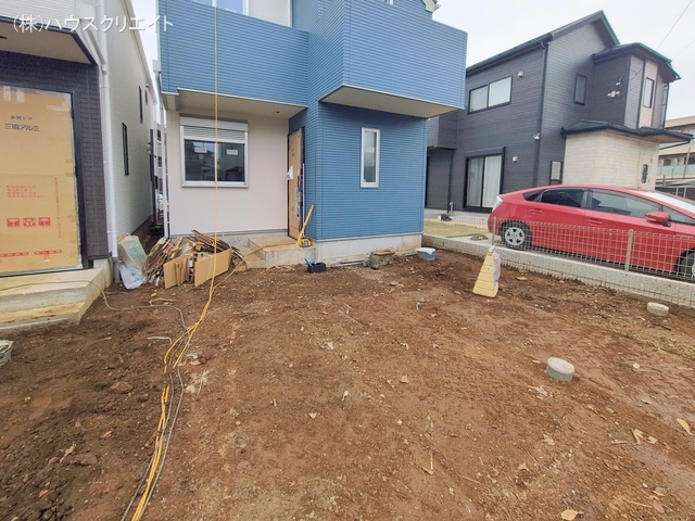 千葉県市川市柏井町１丁目の新築戸建て外構写真 2026年1月6日撮影