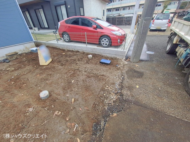 千葉県市川市柏井町１丁目の新築戸建て外構写真 2026年1月6日撮影