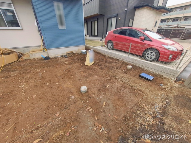 千葉県市川市柏井町１丁目の新築戸建て外構写真 2026年1月6日撮影