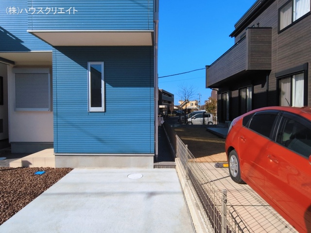 千葉県市川市柏井町１丁目の新築戸建て完成写真 2026年3月4日撮影