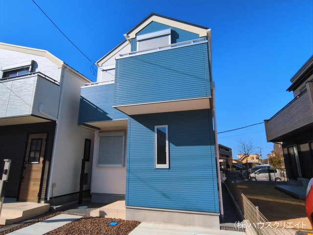 千葉県市川市柏井町１丁目の新築戸建て完成写真 2026年3月4日撮影